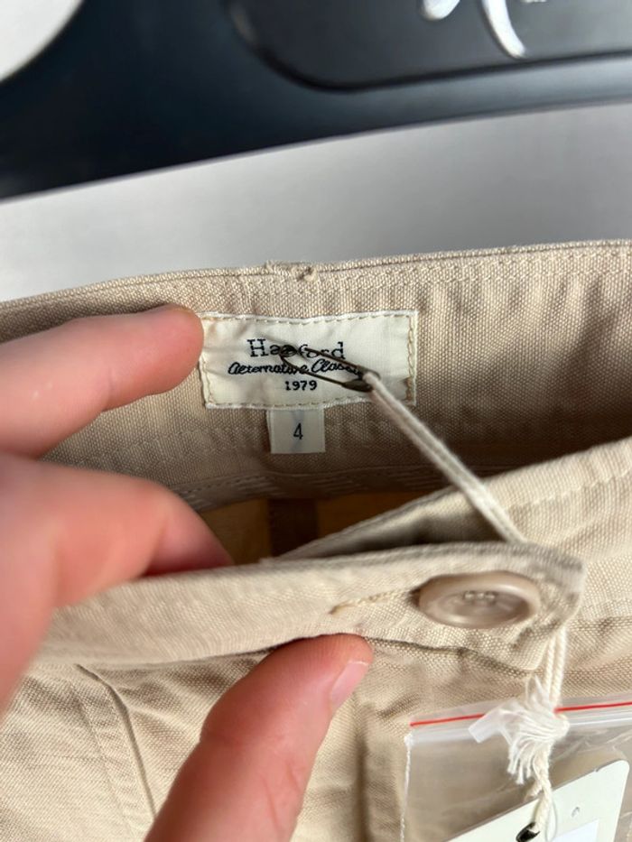 Pantalon large beige Hartford T4 Neuf - photo numéro 4