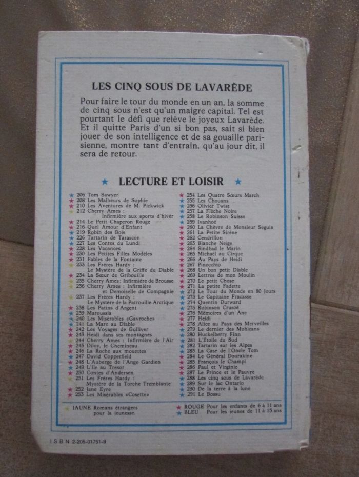 Livre Les cinq sous de Lavarède - photo numéro 2