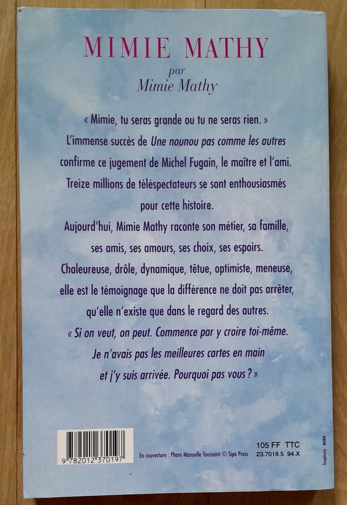 Mimie Mathy par Mimie Mathy (autobiographie) - photo numéro 3