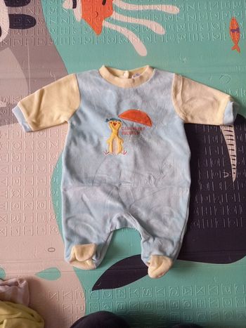 Pyjama naissance 1 mois kitchoun