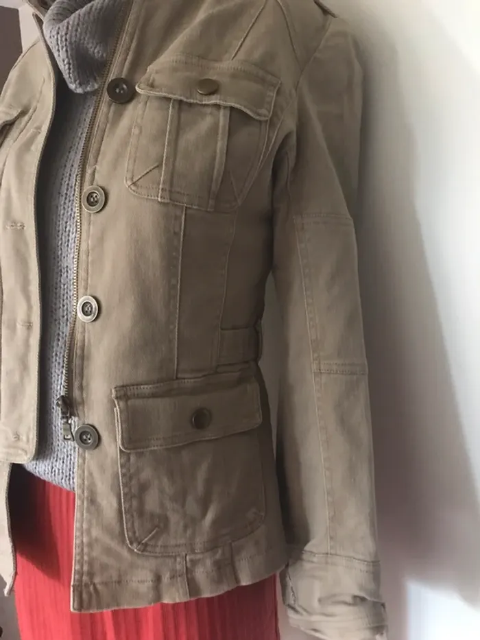 Veste coupe style armée - photo numéro 4