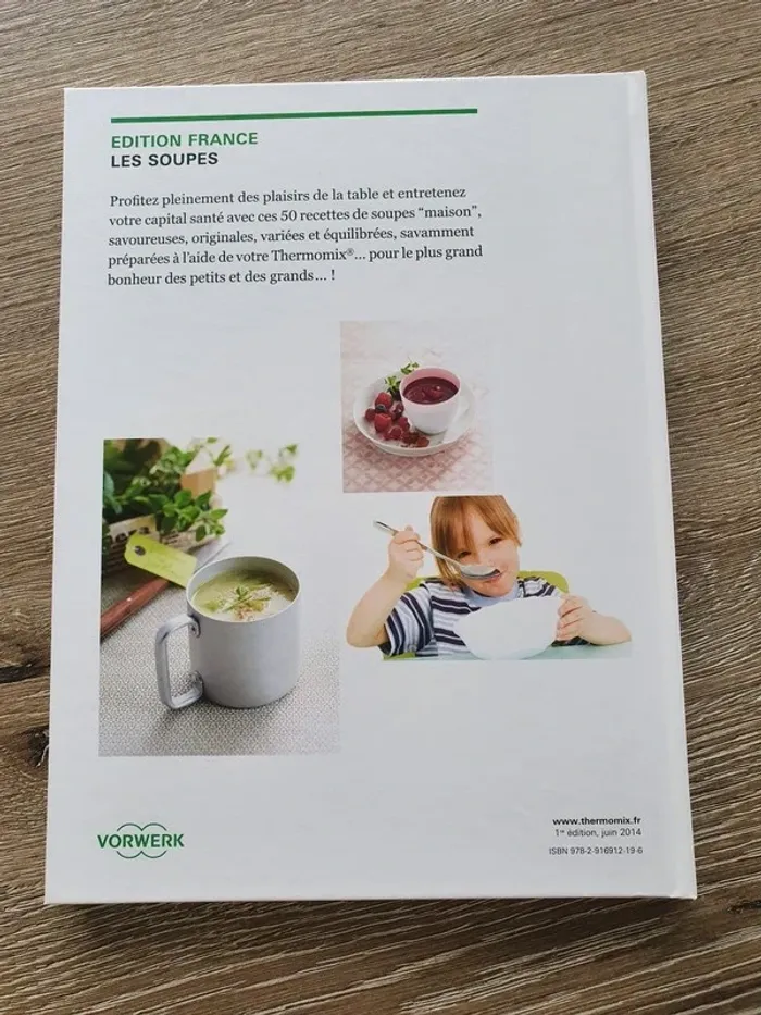 Livre de recettes pour Thermomix Les Soupes - photo numéro 2