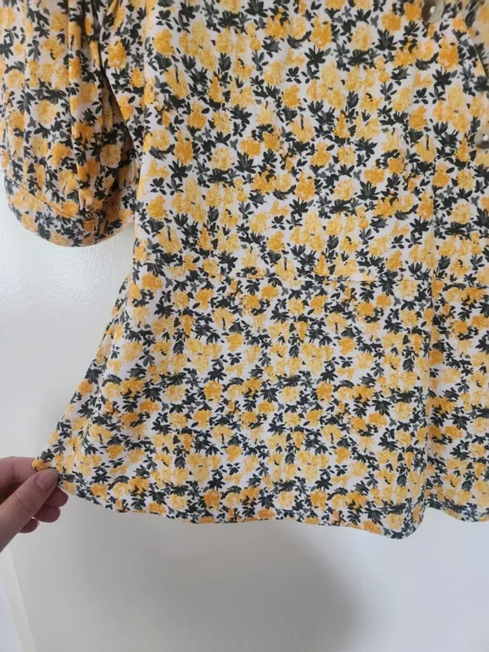 Adorable haut cache cœur fleuri taille 40 Etam - photo numéro 6