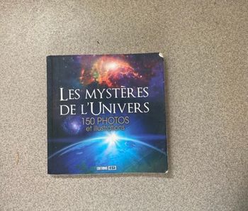 Livre les mystères de l’univers 