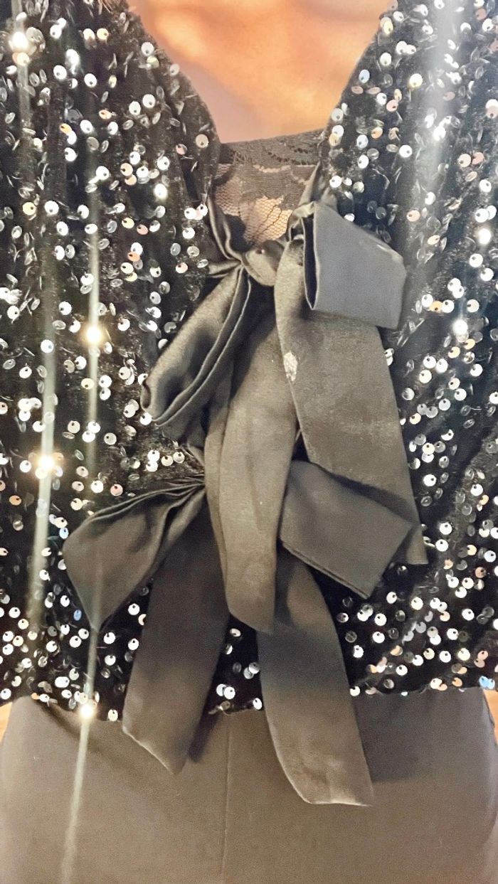 Top à Noeuds en Sequins - photo numéro 3