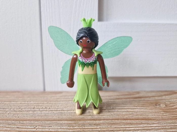 Personnage Playmobil figurine fée verte n5