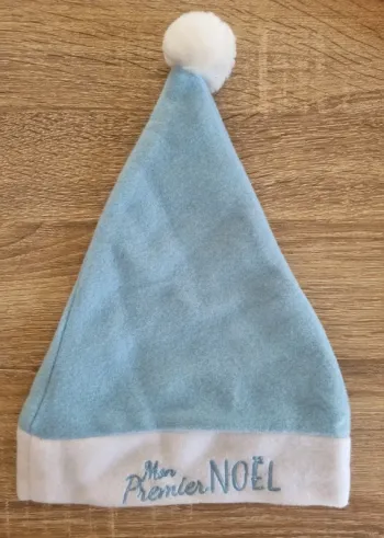 Bonnet bébé garçon mon premier Noël