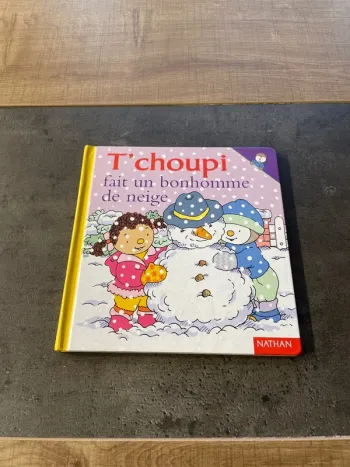 T’choupi fait un bonhomme de neige Nathan