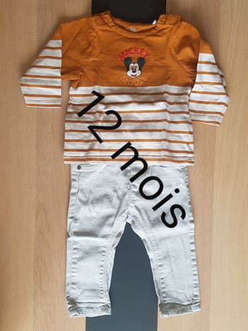 Ensemble garçon 12 mois
