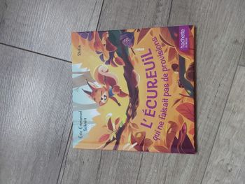 livre L'écureuil qui ne fait pas de provisions