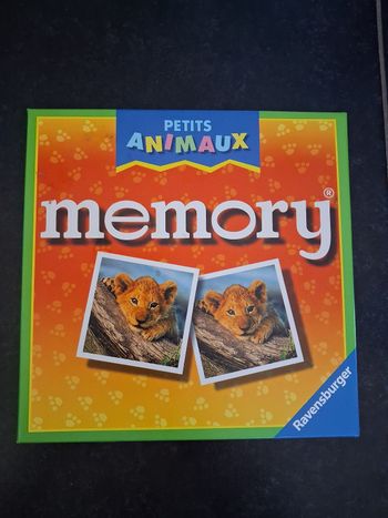 Jeu memory petits animaux