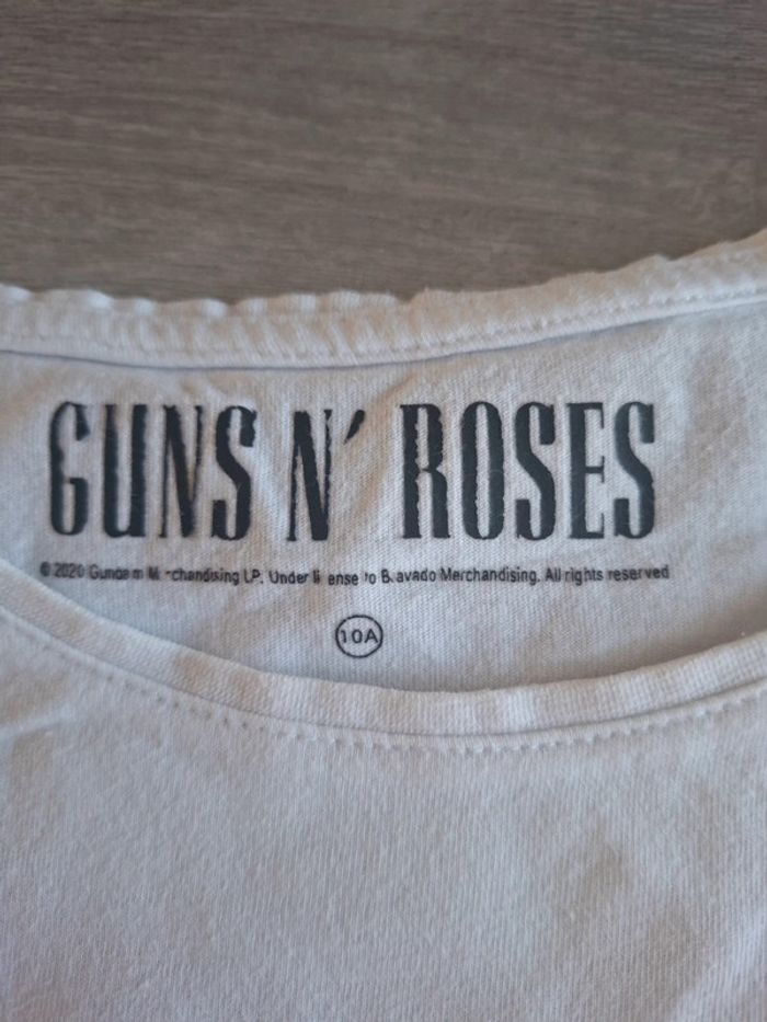 T-shirt Guns N roses 10 ans - photo numéro 4
