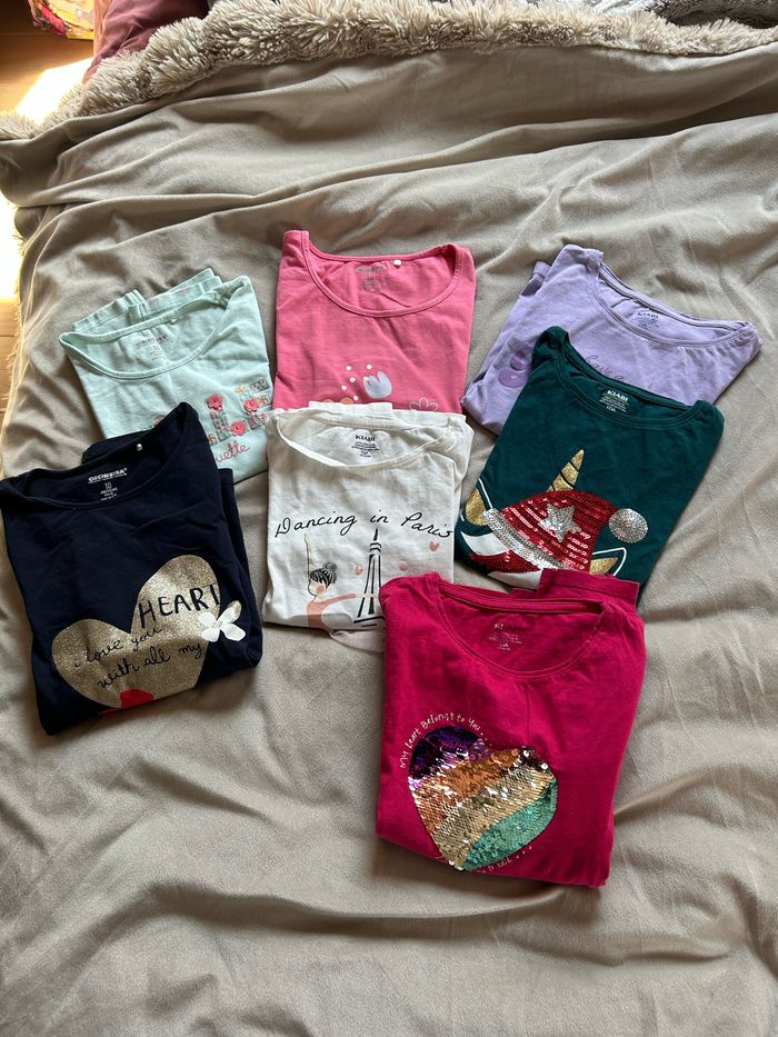 Lot vêtements fille 10 ans - photo numéro 2