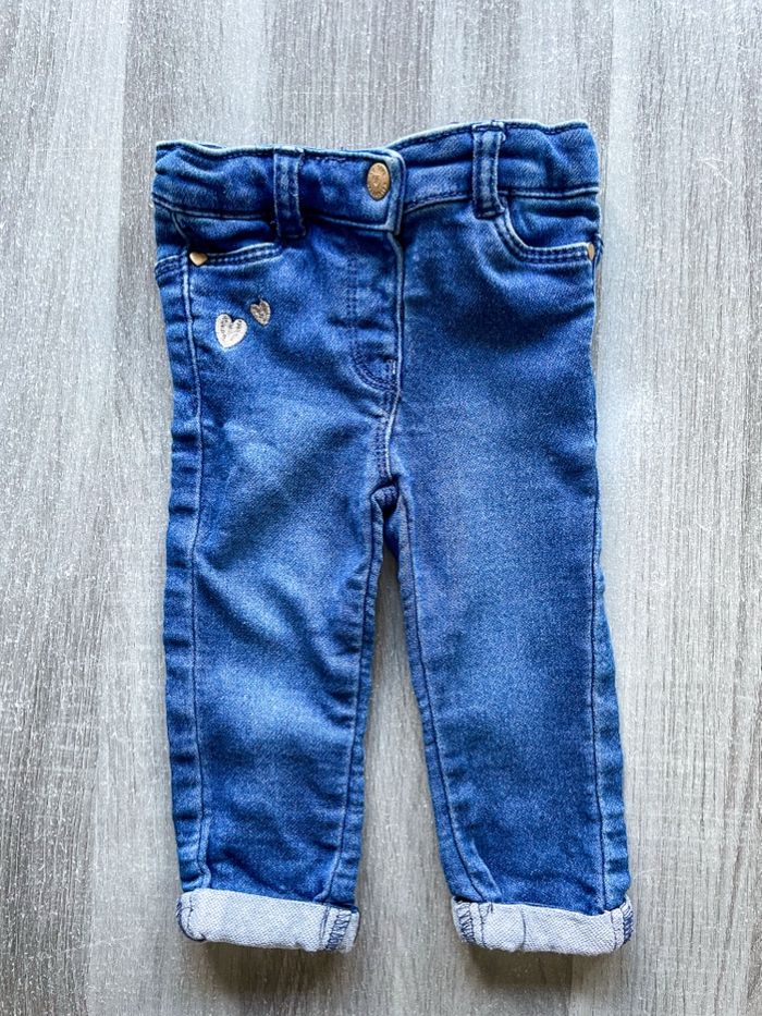 Jean slim orchestra bébé fille taille 6 mois
