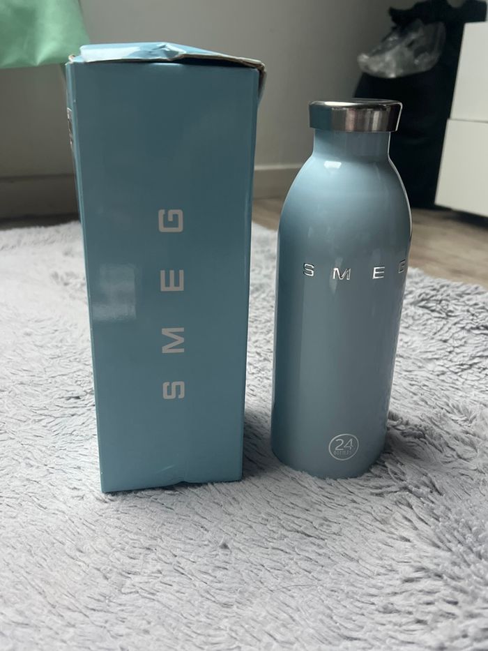 Gourde isotherme bleu clair Vintage neuf - photo numéro 2