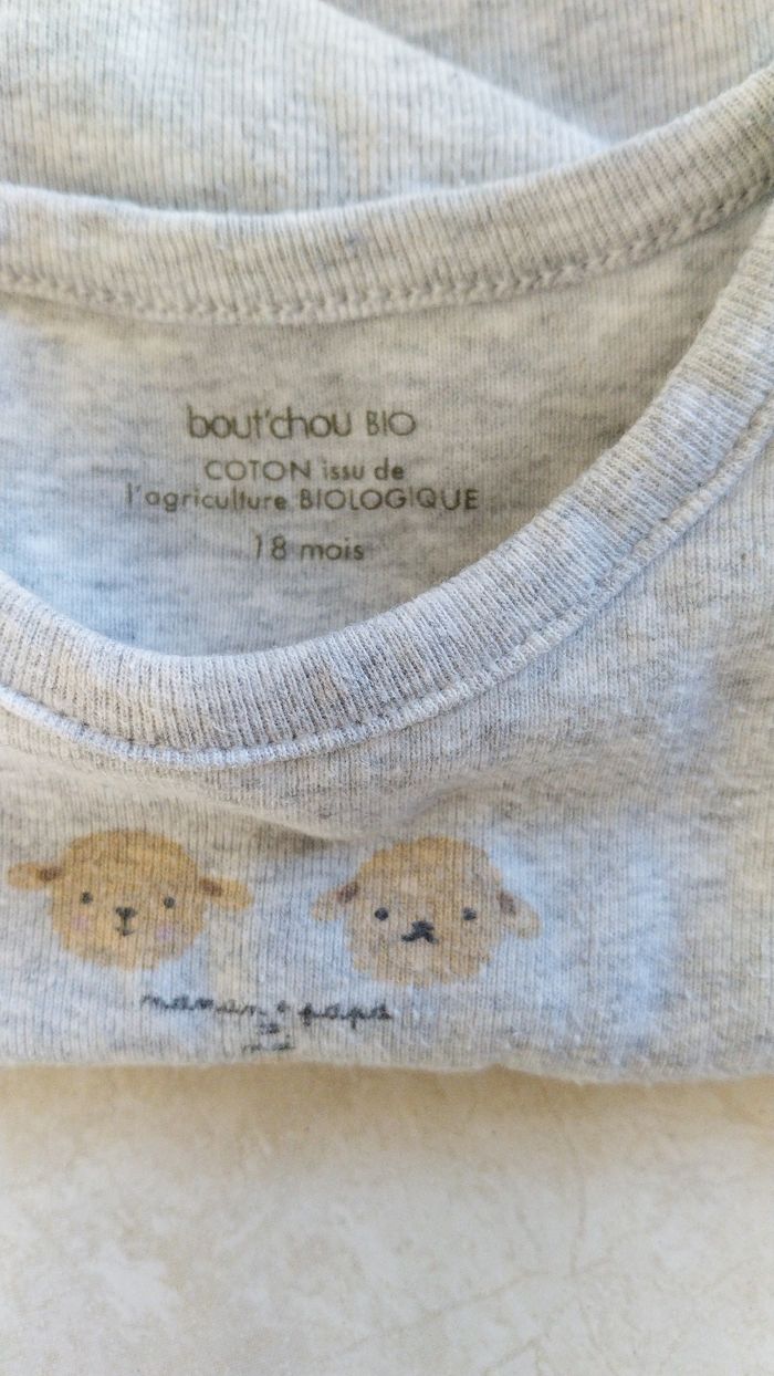 Lot de 3 bobies bébé garçon 18 mois - photo numéro 2
