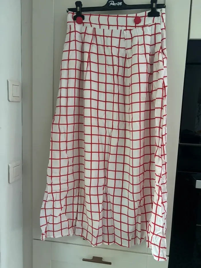 Ensemble blanc à carreaux rouge Alice’s pig taille 38 - photo numéro 6