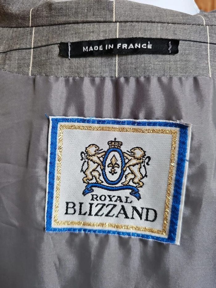Trench vintage made in France gris a carreaux - photo numéro 5