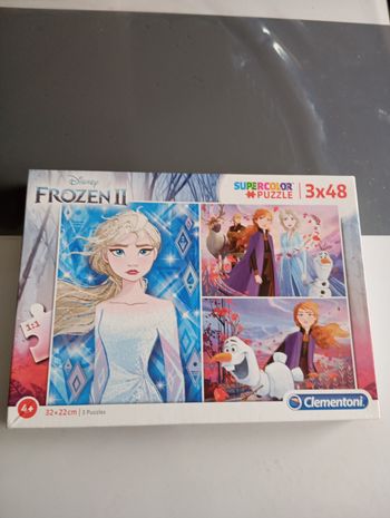 Puzzle reine des neiges