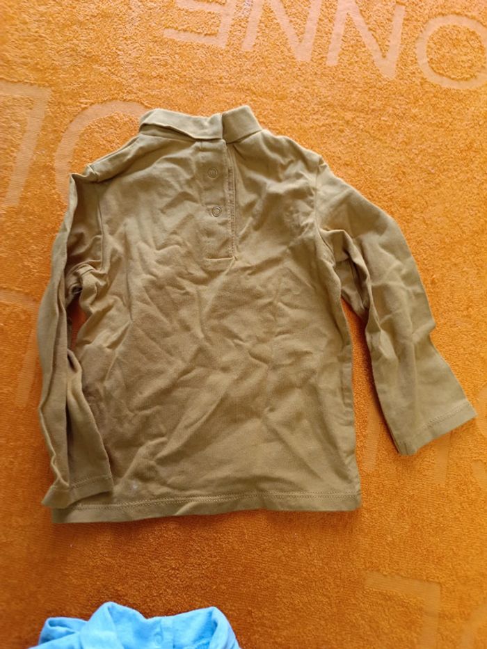 Lot de 2 tee-shirt manches longues Kiabi 18 mois - photo numéro 7