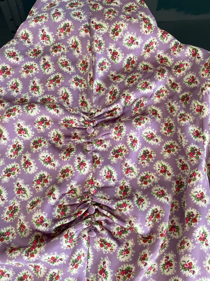 Haut fleuri de la marque Zara en taille S - photo numéro 3