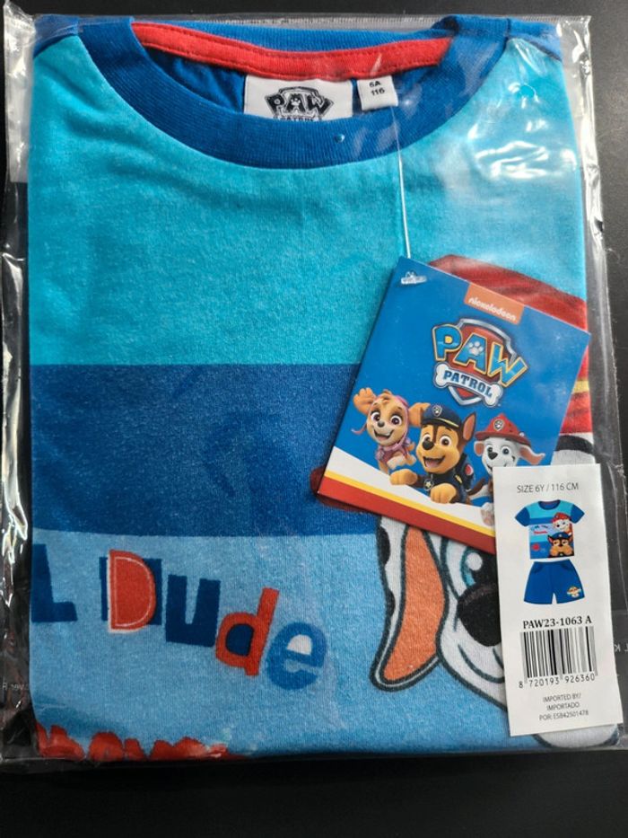 Pyjama short paw patrol - photo numéro 2
