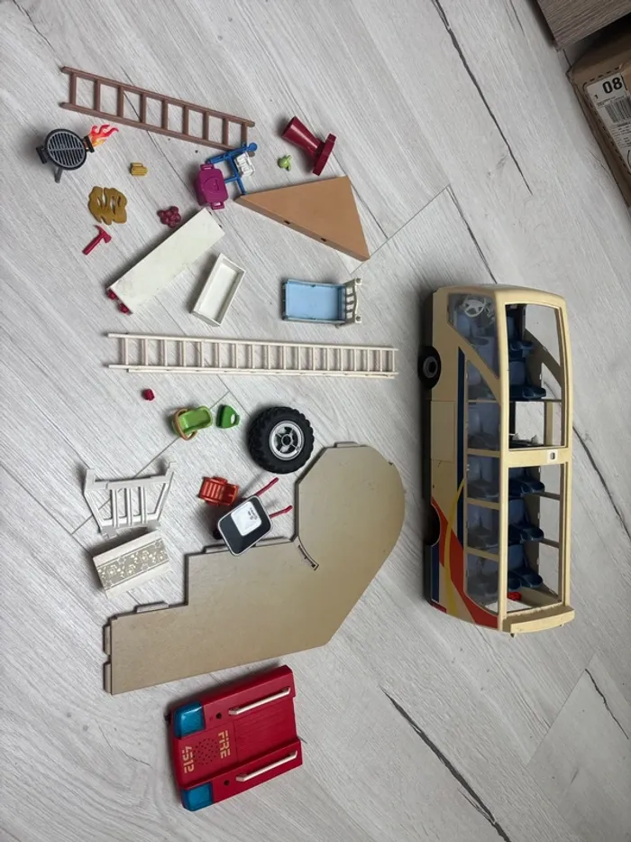 Lot de pièces détachées playmobil
