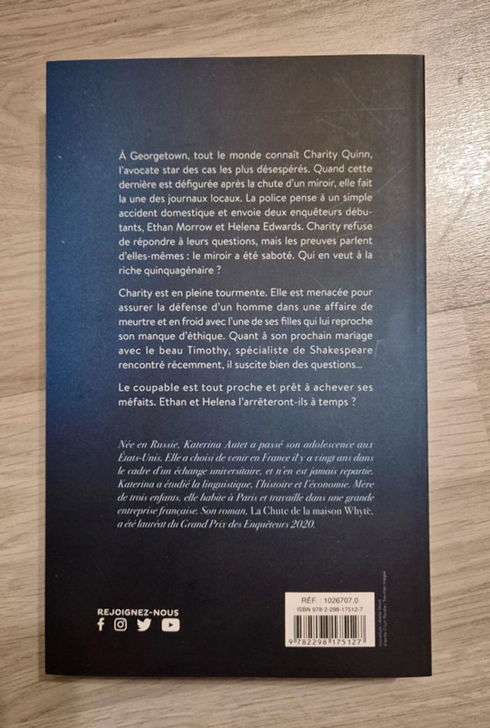 Livre Les deux morts de Charité Quinn - photo numéro 2