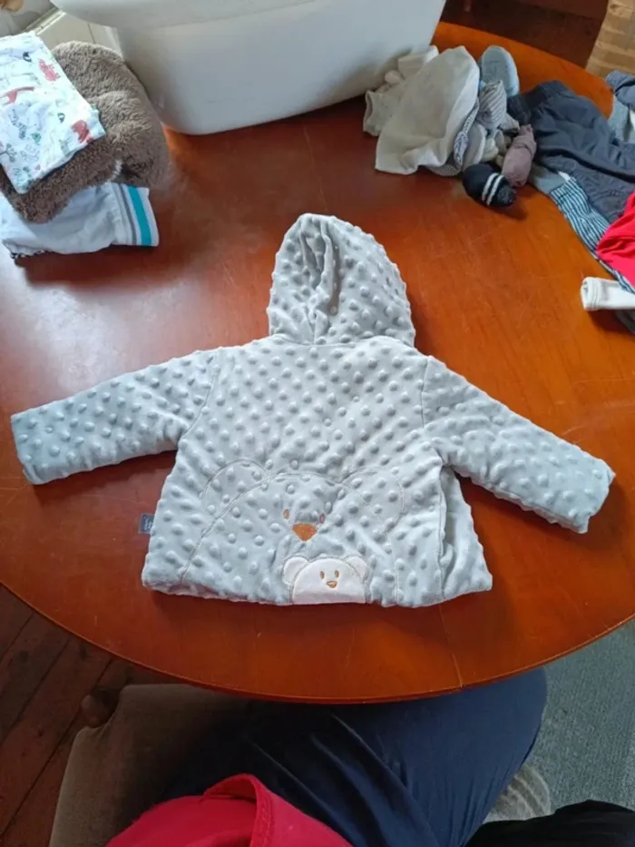 Enfant 187- Veste chaude, maiorista baby, 6 mois - photo numéro 5