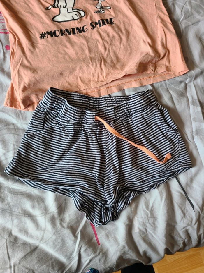 Pyjama short snoopy 14 ans - photo numéro 2
