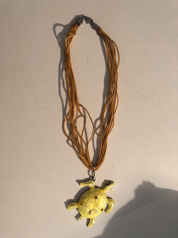Collier tortue femme - photo numéro 2