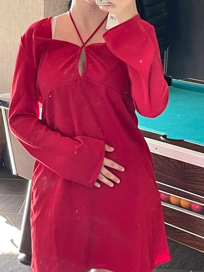 robe rouge mango - photo numéro 2