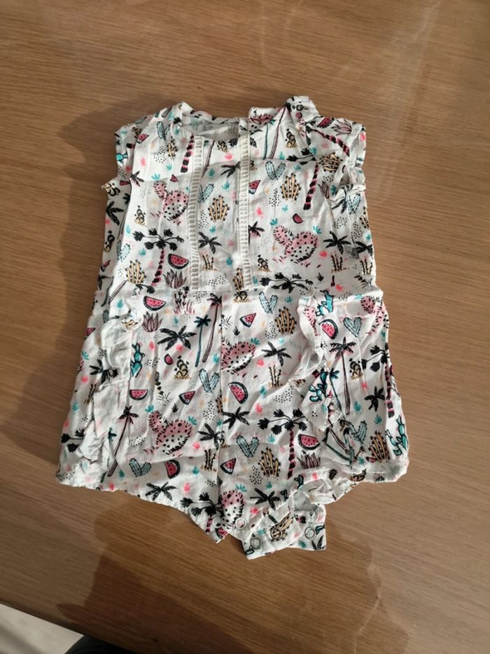 Combi short blanche ikks cactus 🌵