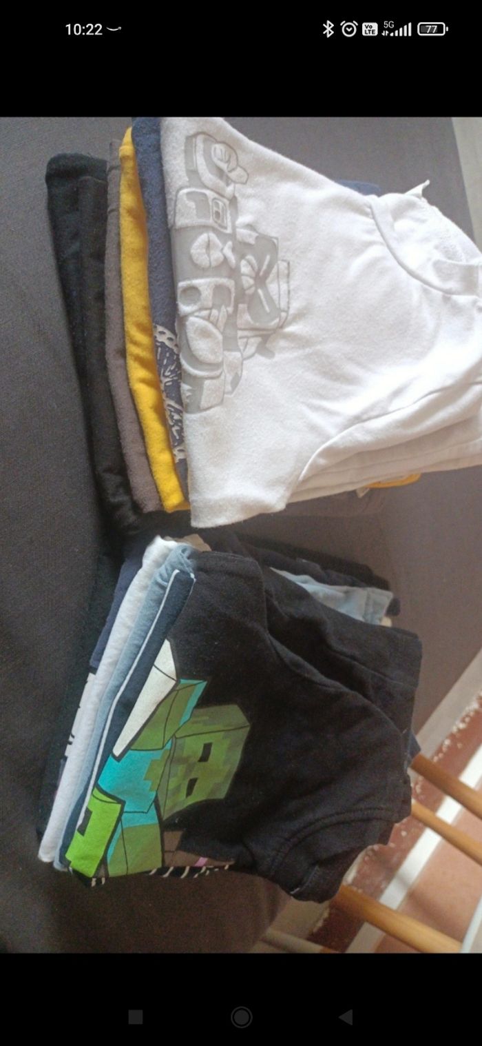 Lot t-shirts - photo numéro 1