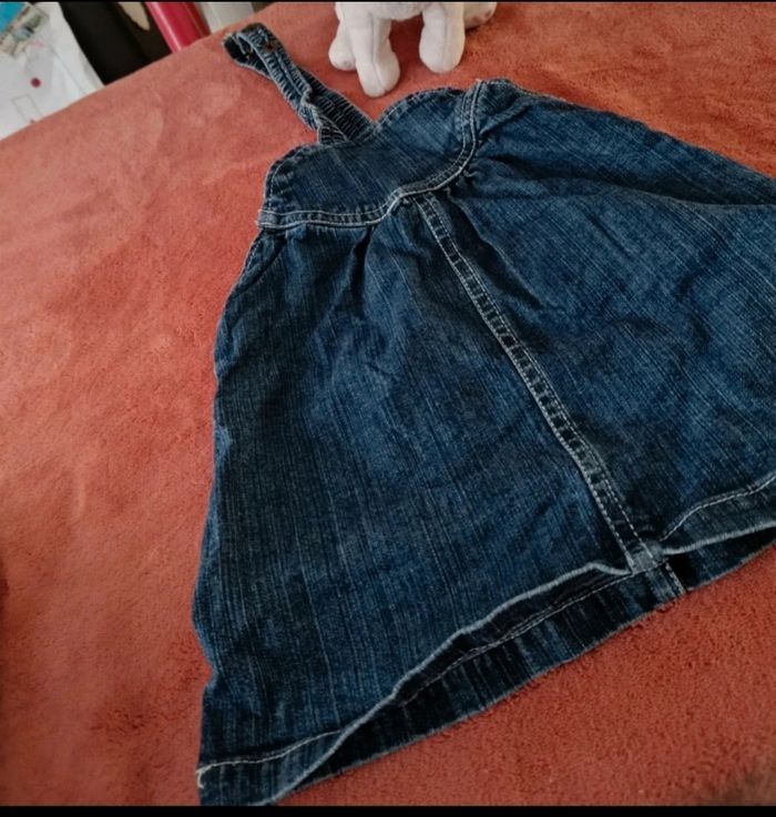 Robe en jean Petit Kimbaloo – Bébé fille 6 mois 💙 - photo numéro 4