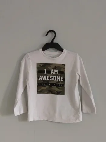 T-shirt manche longue garçon