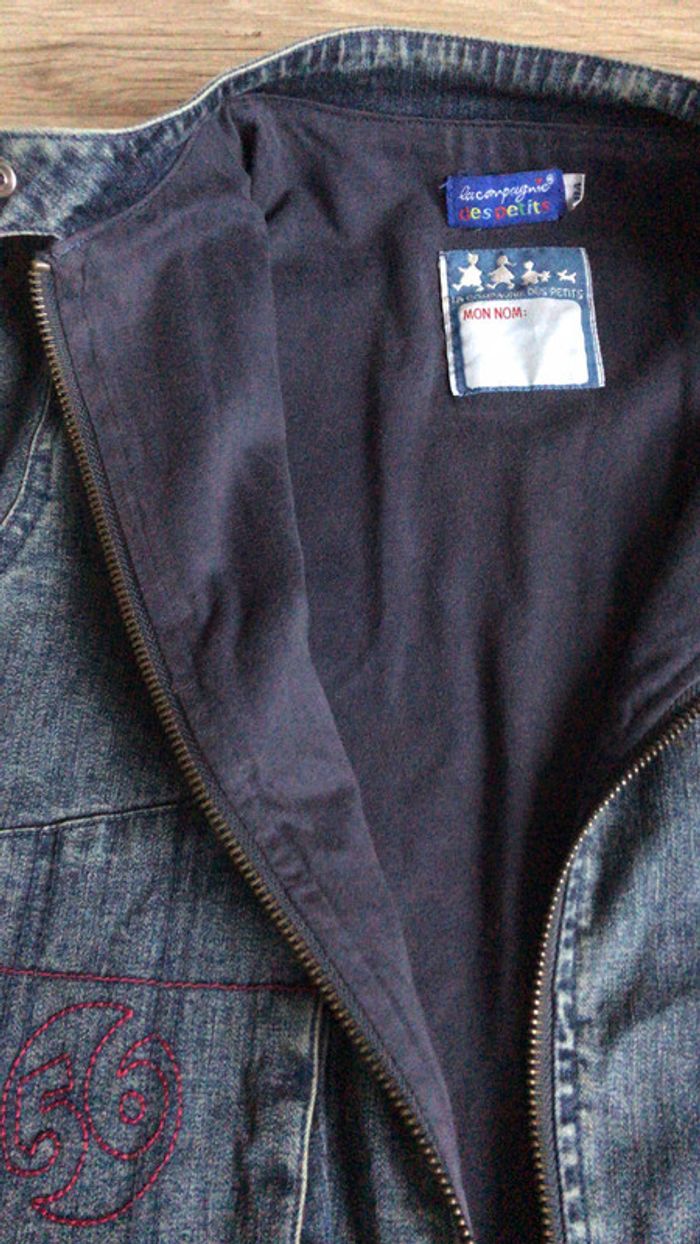 Veste en jean 8 ans La compagnie des petits - photo numéro 5
