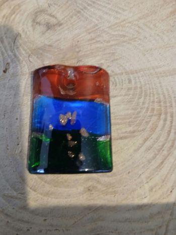 Pendentif en verre pour créations de bijoux