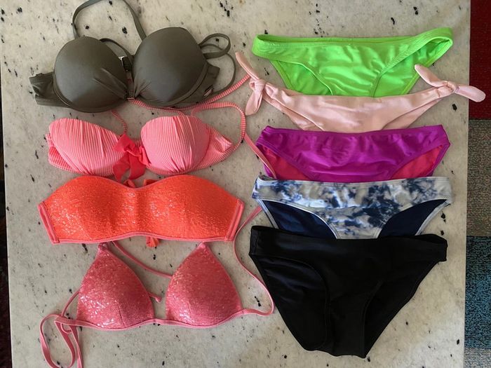 Lot maillot de bain 2 pièces S - photo numéro 2