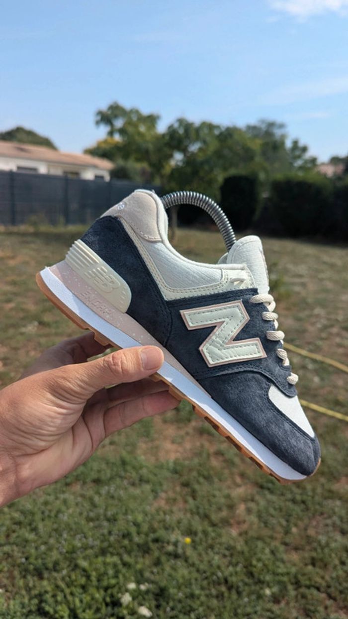 New balance 574 bleu marine - photo numéro 10