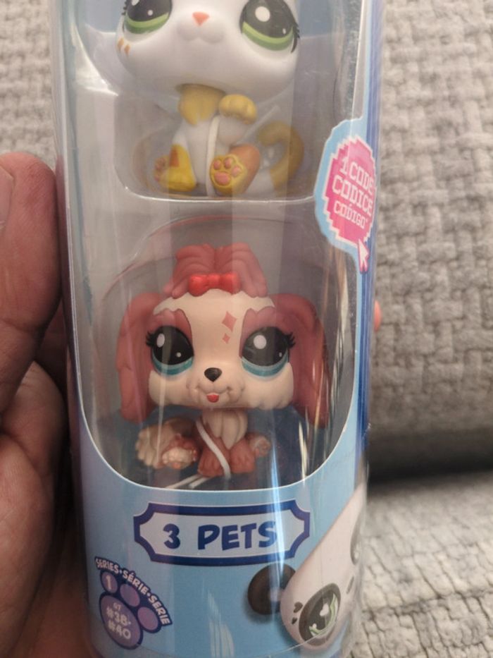 Coffret de 3 figurines littlest petshop - photo numéro 4