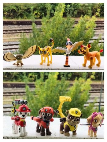 Pack figurines Pat patrouille et le Roi lion