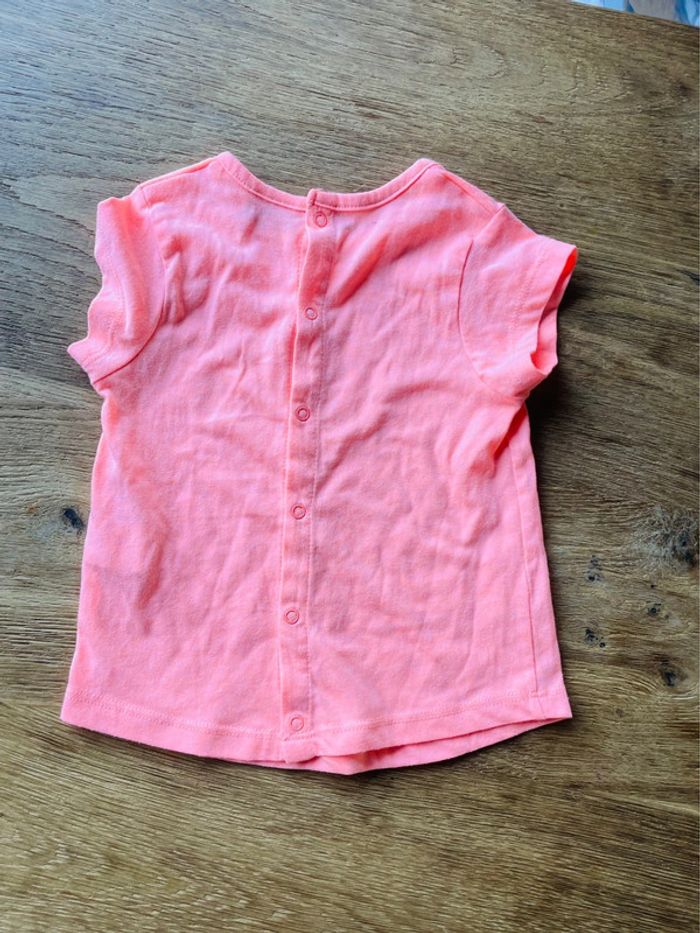 Tee shirt tape à l’œil 12 mois fille - photo numéro 4