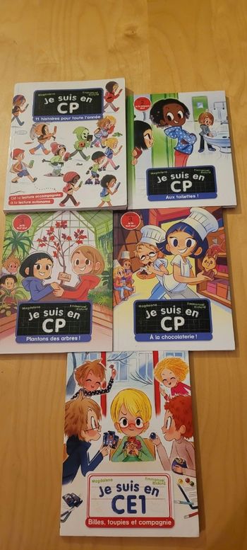 lot de livre " je suis au CP" et "je suis au CE1"
