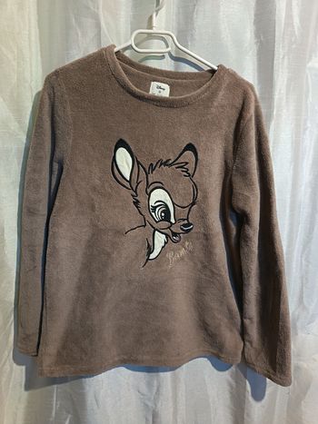 pull polaire motif Bambi de Disney 38 réf 55 D19