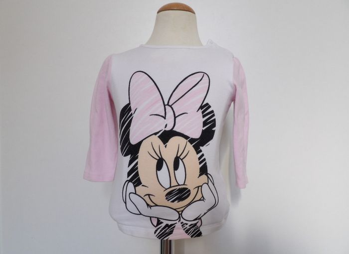 T-shirt manches longues Minnie - 6 mois