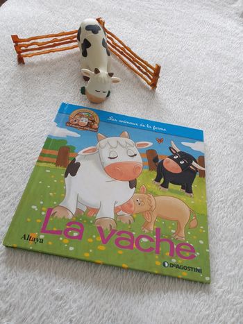 Livre Les animaux de la ferme La vache