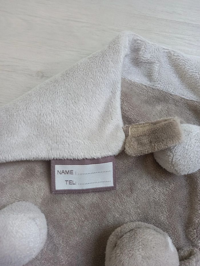 Doudou hippopotame Quax avec attache tétine - photo numéro 3