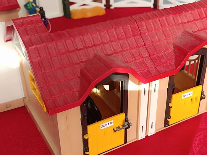 Belle Écurie-Playmobil-3 Box+cloture - photo numéro 8