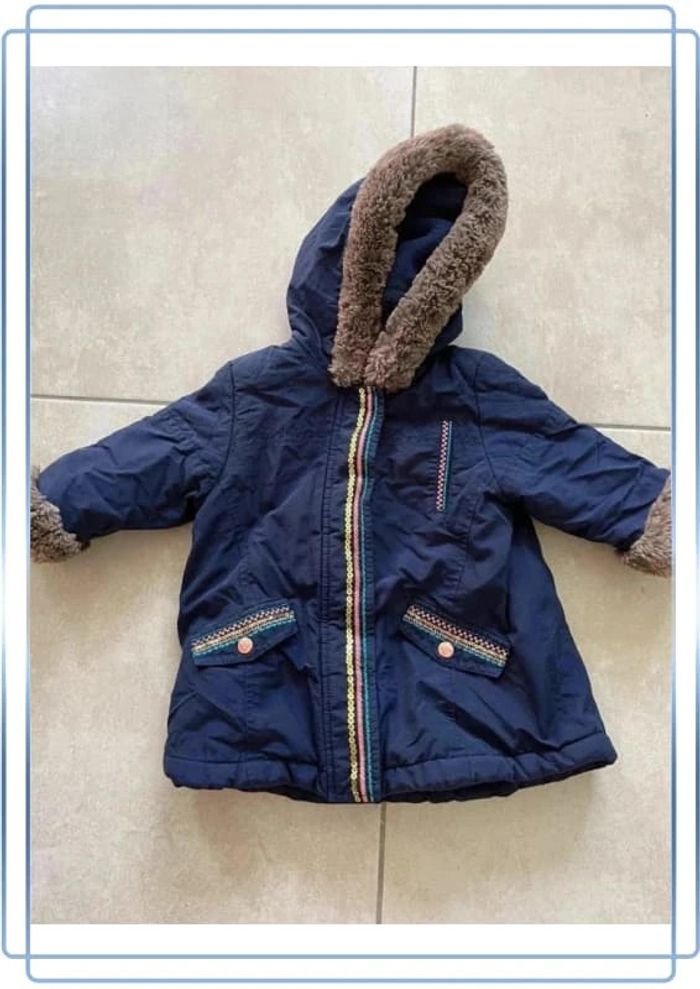 Magnifique manteau bébé fille 12 mois DPAM